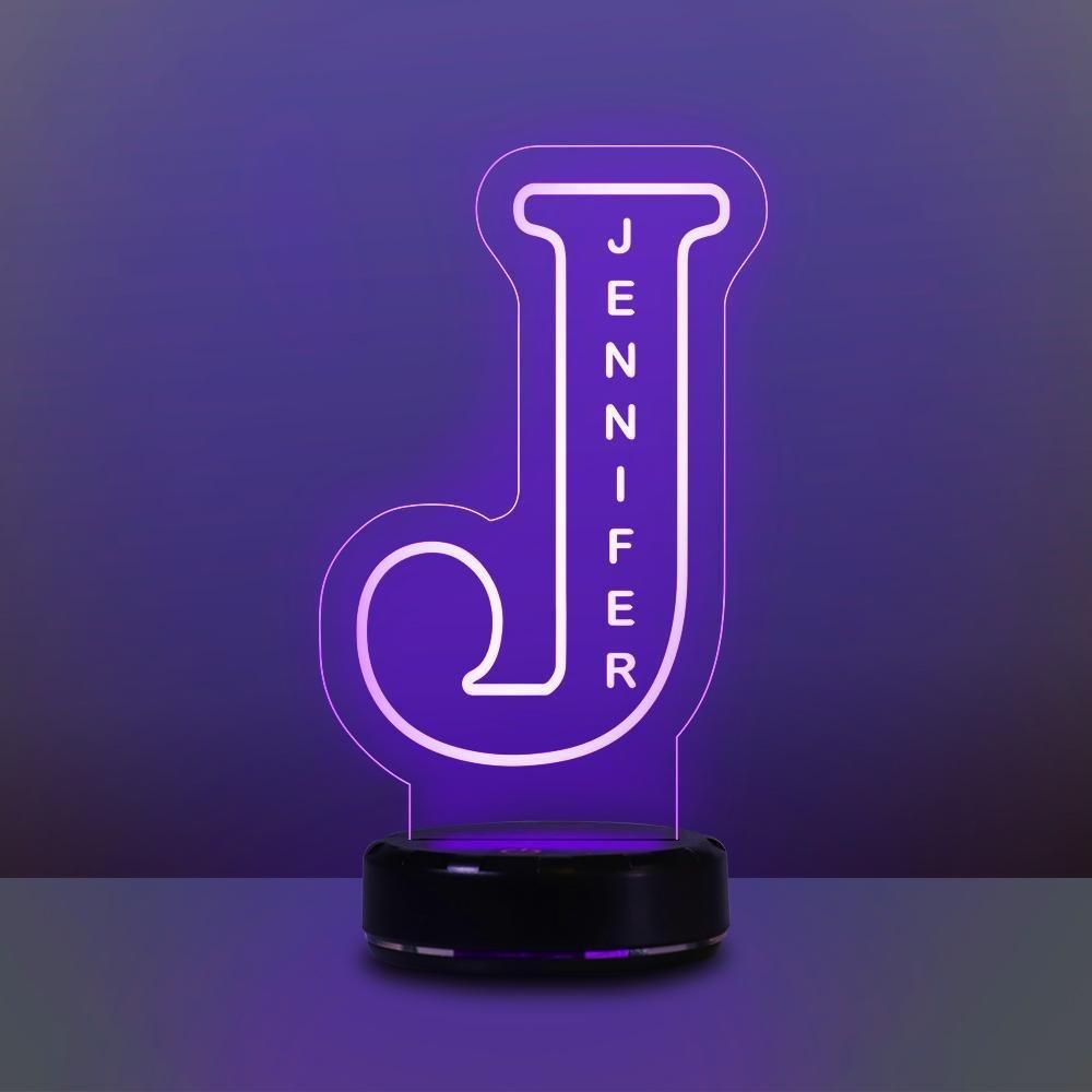 Custom Alphabet Night Lights