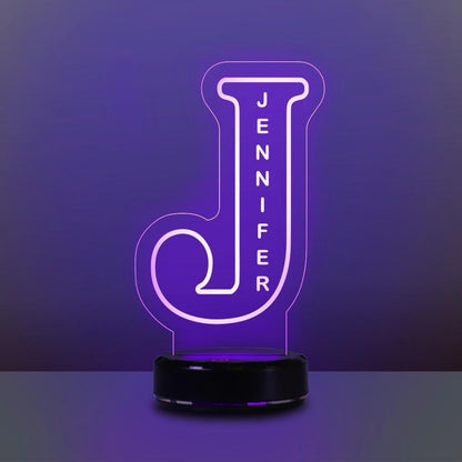 Custom Alphabet Night Lights