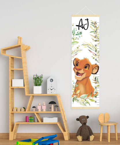 Personalized Children Name Growth Chart