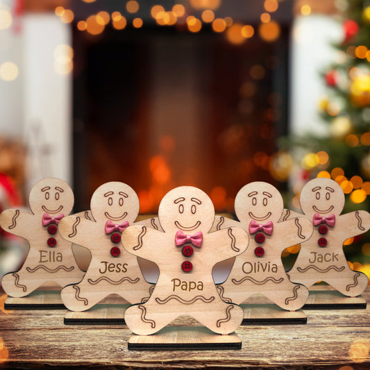 Personalized Freestanding Gingerbread