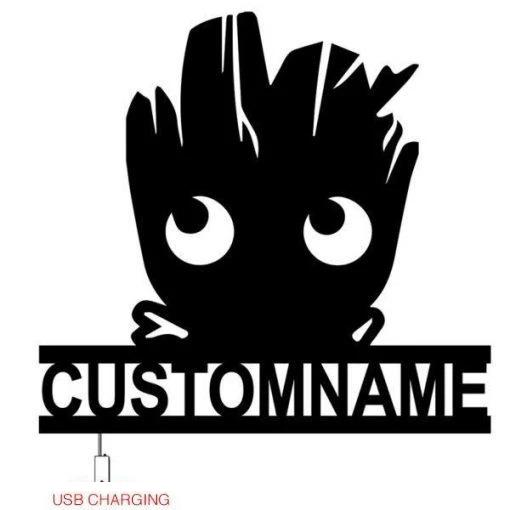 Personalized Wall Decor Lamp