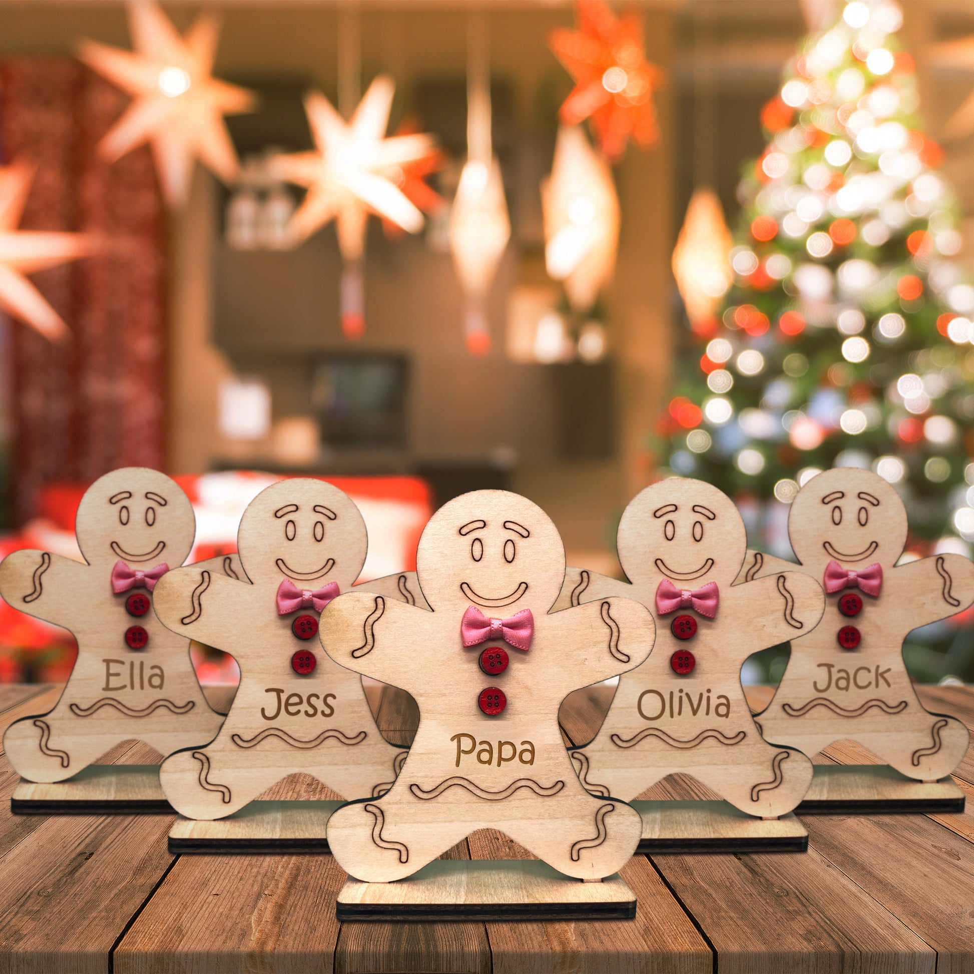 Personalized Freestanding Gingerbread
