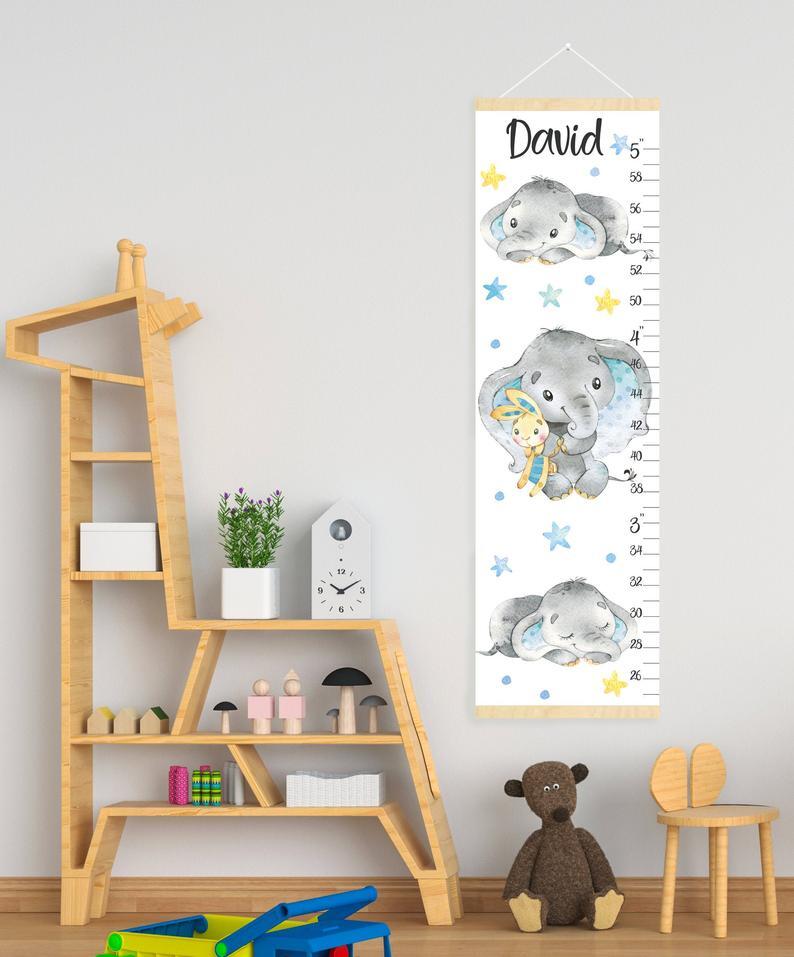 Personalized Children Name Growth Chart