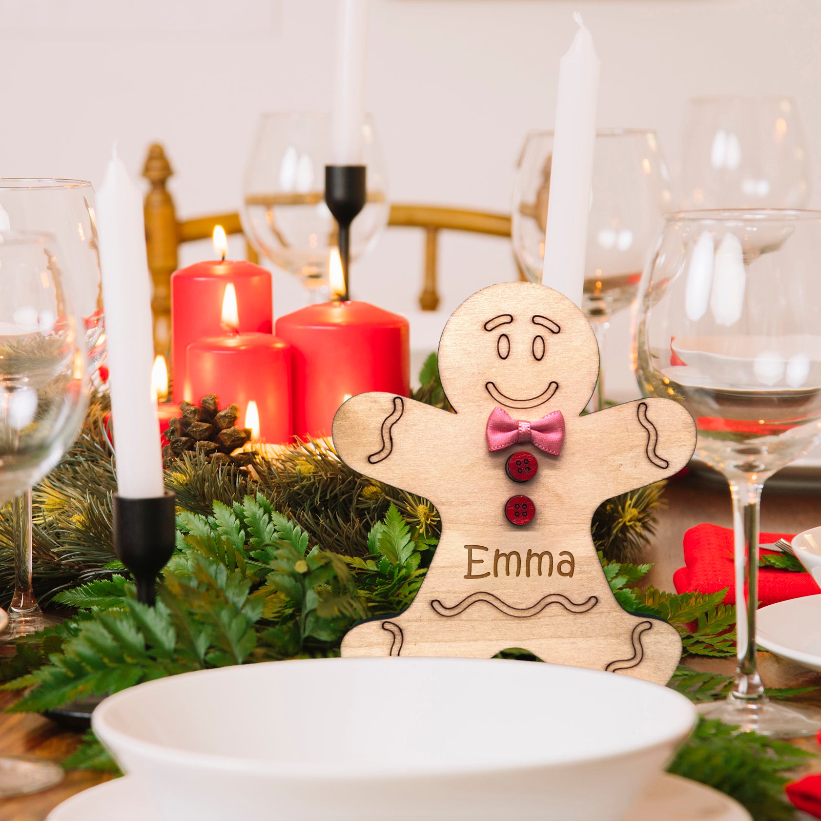 Personalized Freestanding Gingerbread