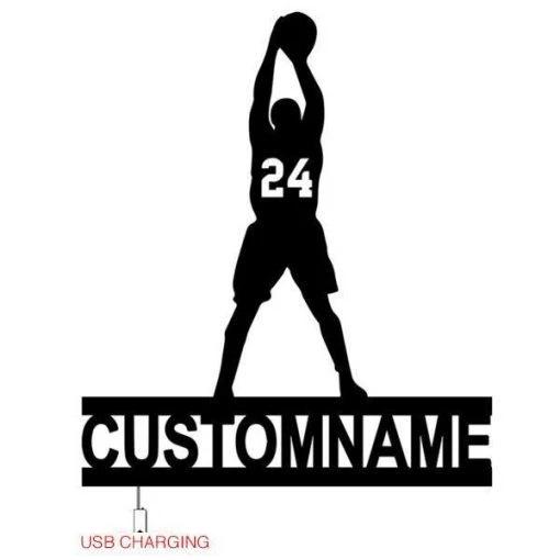Personalized Wall Decor Lamp