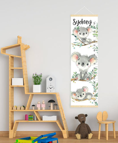 Personalized Children Name Growth Chart