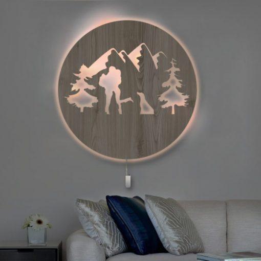 Personalized Wall Decor Lamp