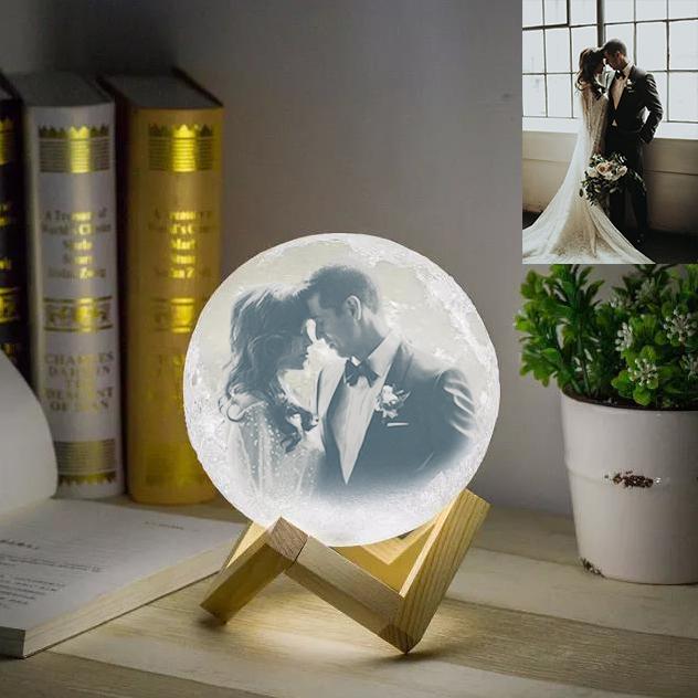 Customized Moon 3D Lamp