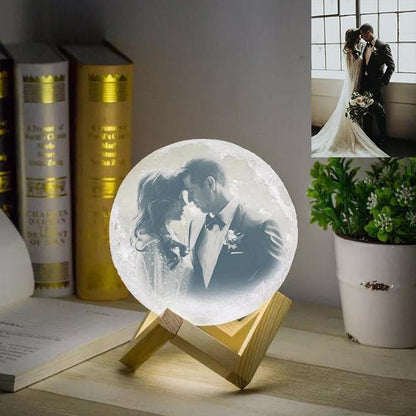 Customized Moon 3D Lamp