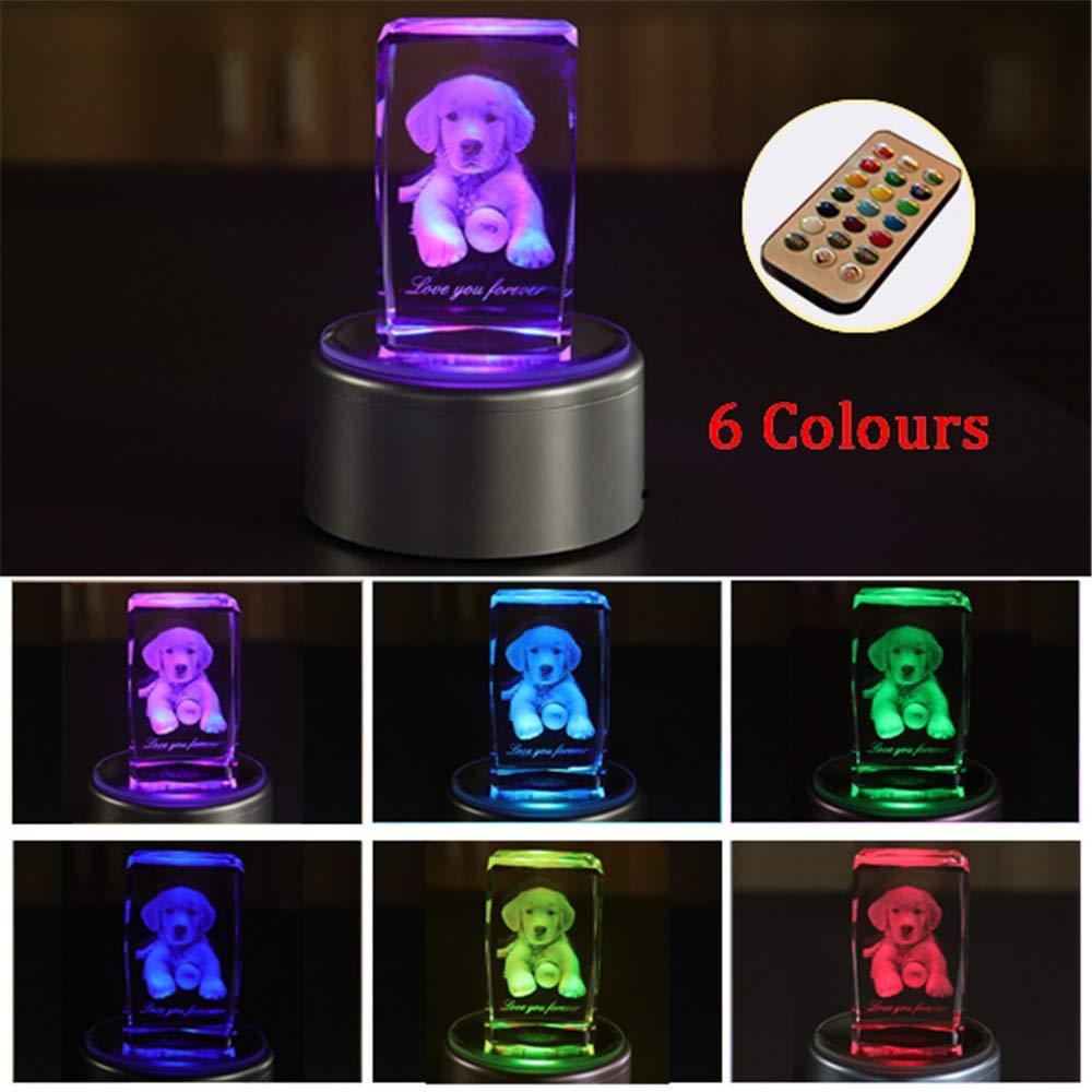Bluetooth - Customized 3D Crystal lamp