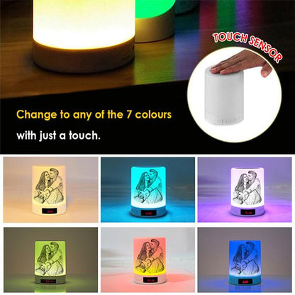 Bluetooth - Personalized Photo Night Light