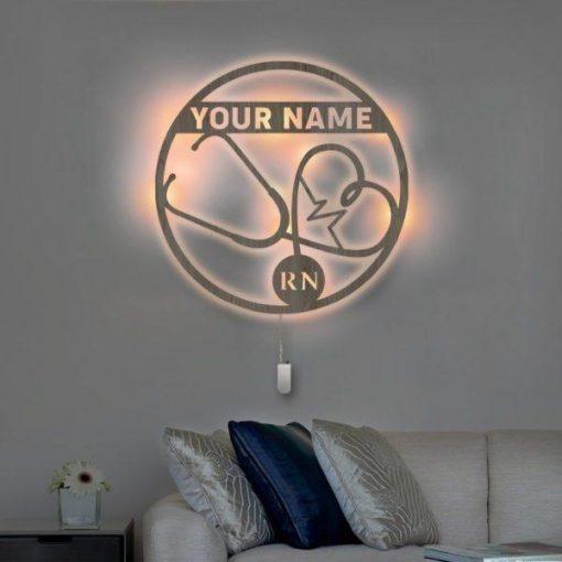 Personalized Wall Decor Lamp