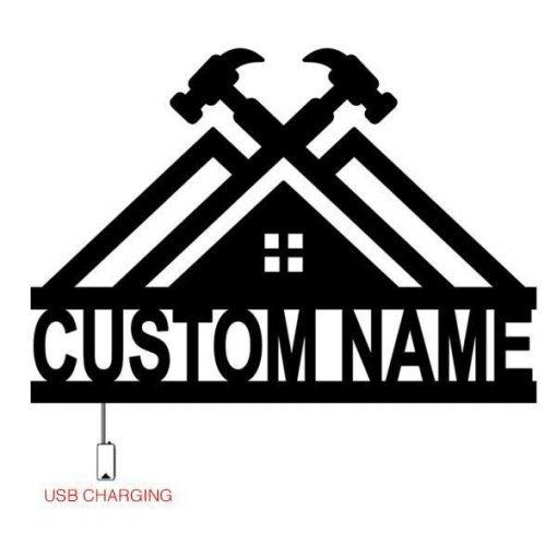 Personalized Wall Decor Lamp