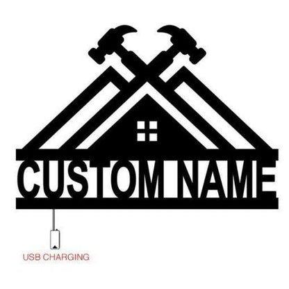Personalized Wall Decor Lamp