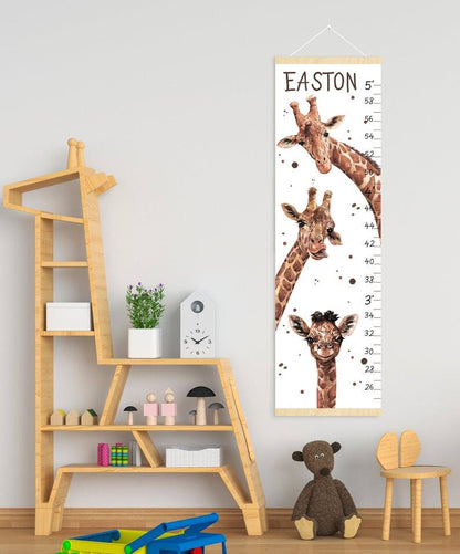 Personalized Children Name Growth Chart