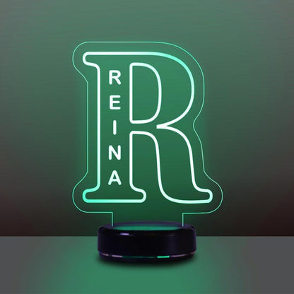 Custom Alphabet Night Lights