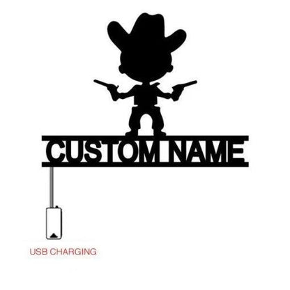 Personalized Wall Decor Lamp