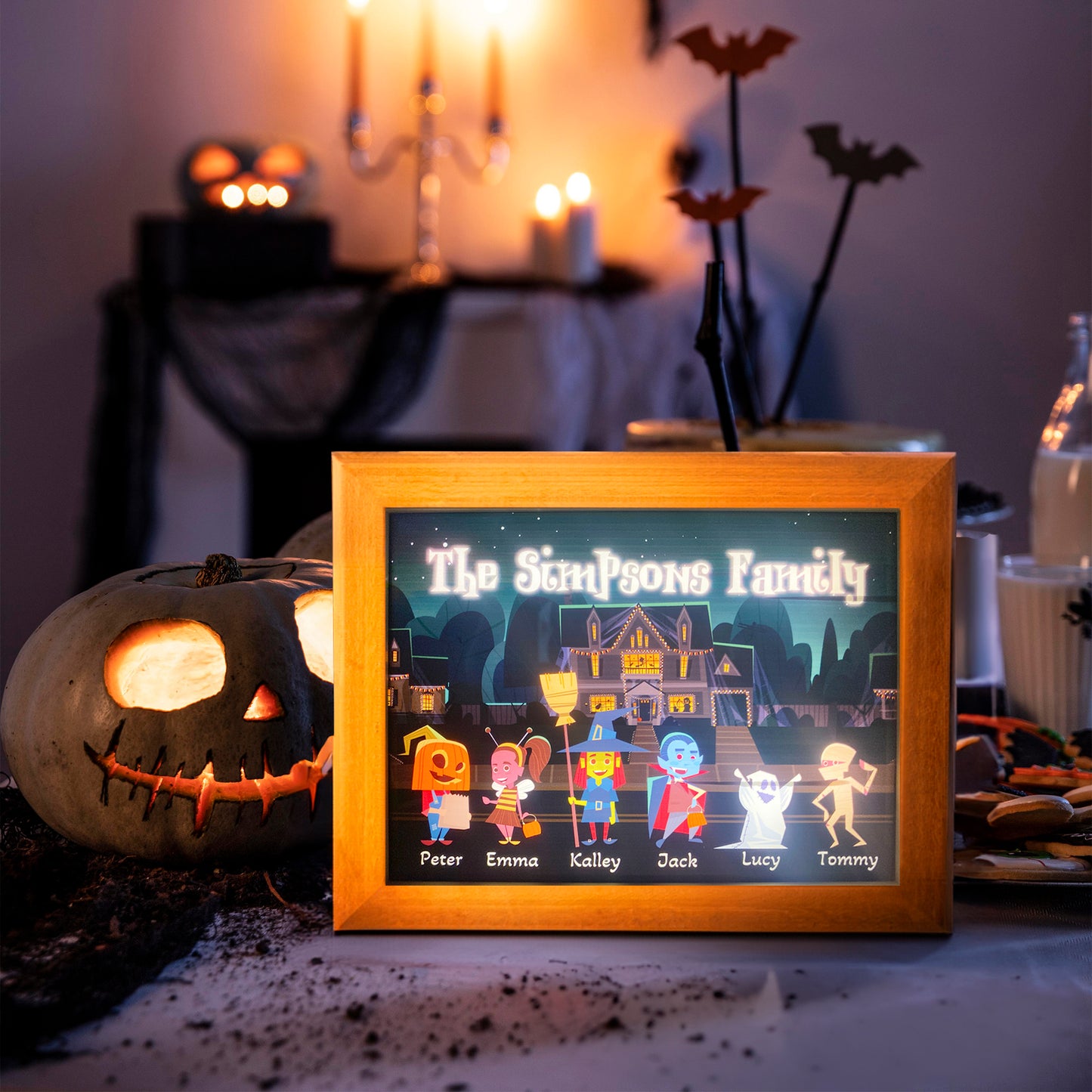 Halloween Family Light Up Decoration	