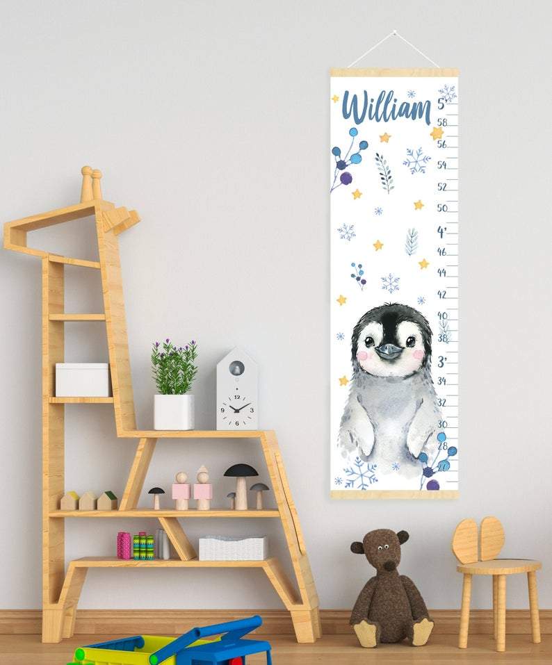 Personalized Children Name Growth Chart