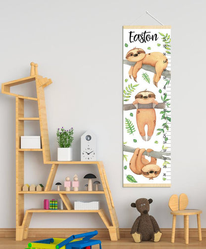 Personalized Children Name Growth Chart