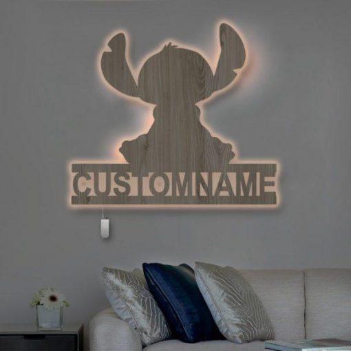 Personalized Wall Decor Lamp