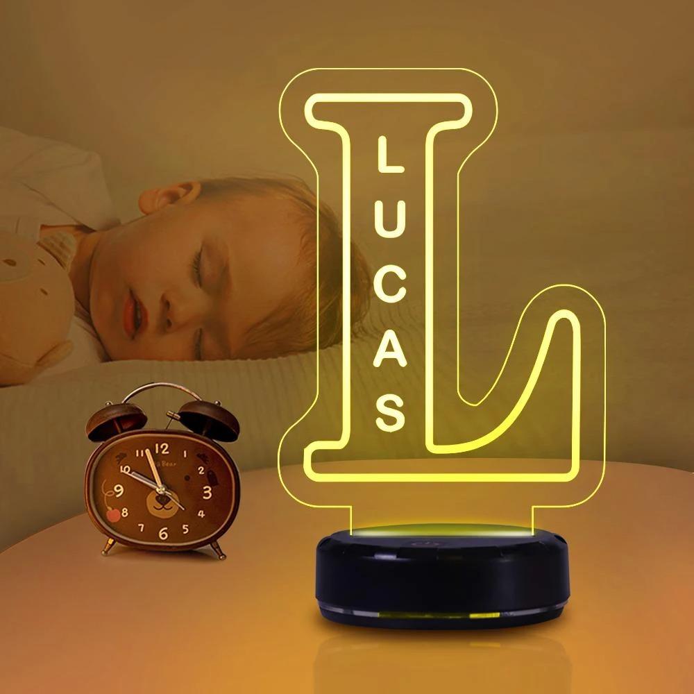 Custom Alphabet Night Lights