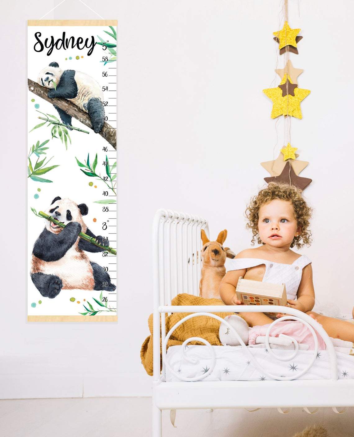 Personalized Children Name Growth Chart