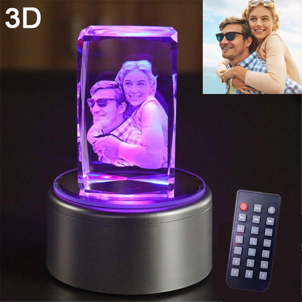 Bluetooth - Customized 3D Crystal lamp