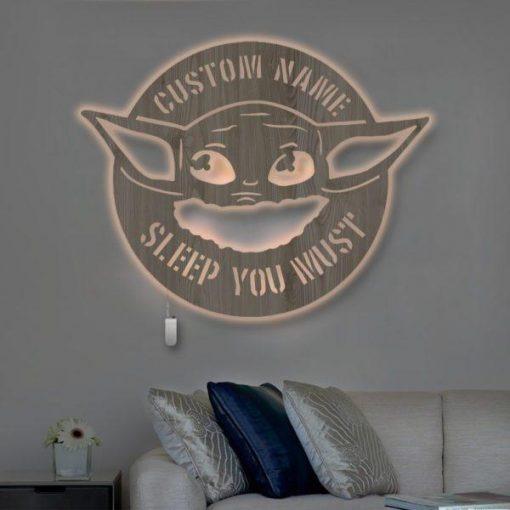 Personalized Wall Decor Lamp