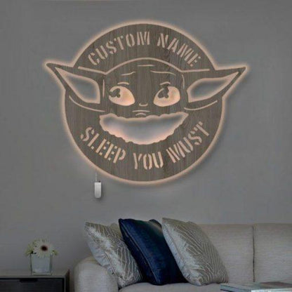 Personalized Wall Decor Lamp