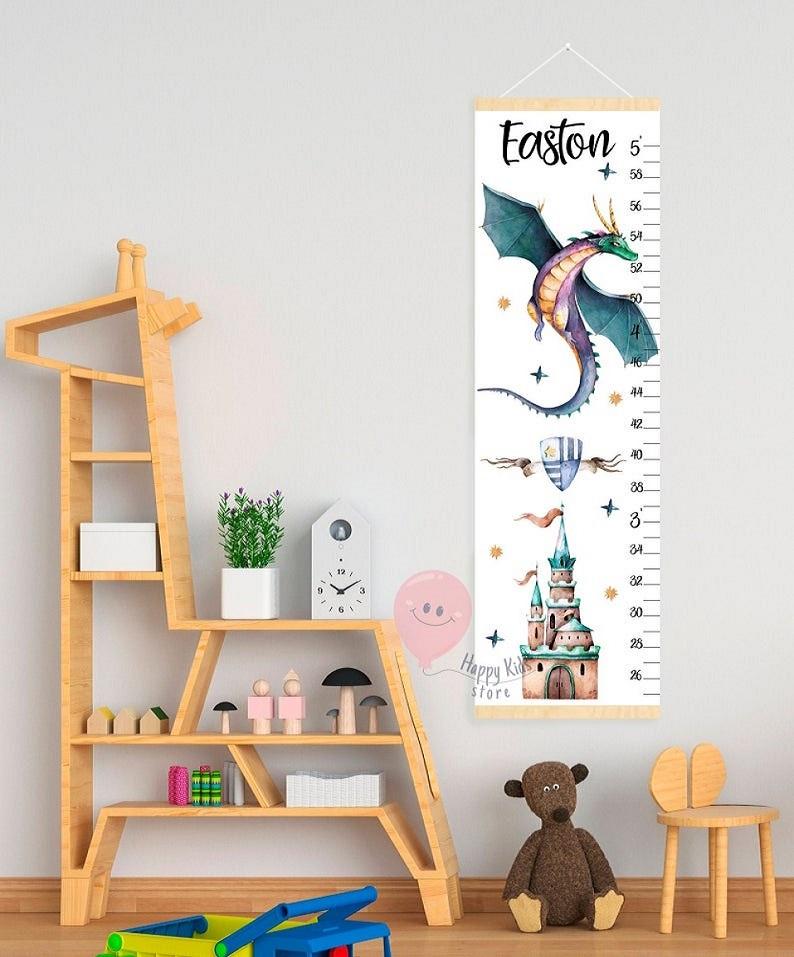 Personalized Children Name Growth Chart
