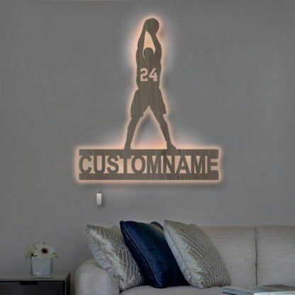 Personalized Wall Decor Lamp