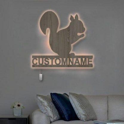 Personalized Wall Decor Lamp