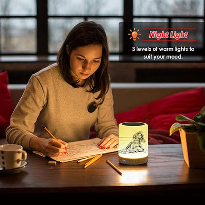 Bluetooth - Personalized Photo Night Light