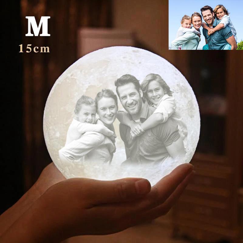 Customized Moon 3D Lamp