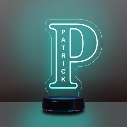 Custom Alphabet Night Lights