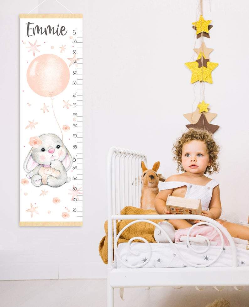 Personalized Children Name Growth Chart