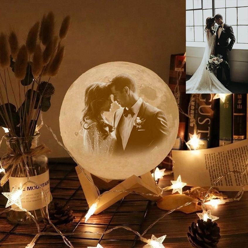 Customized Moon 3D Lamp