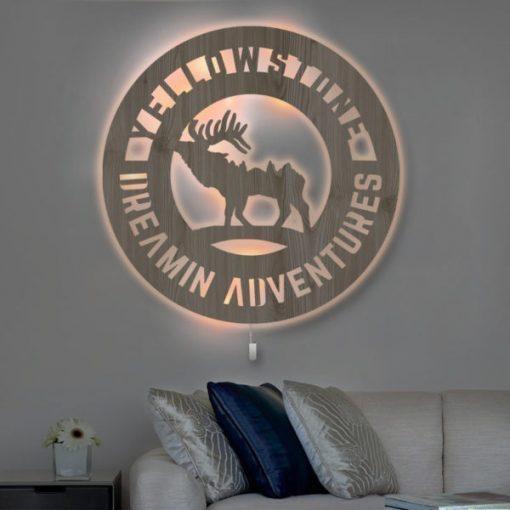 Personalized Wall Decor Lamp