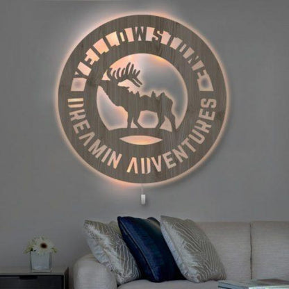 Personalized Wall Decor Lamp