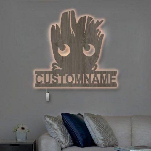 Personalized Wall Decor Lamp