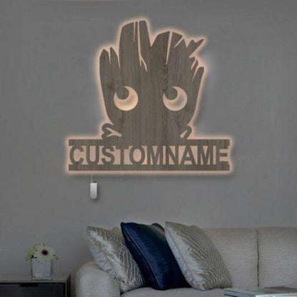 Personalized Wall Decor Lamp