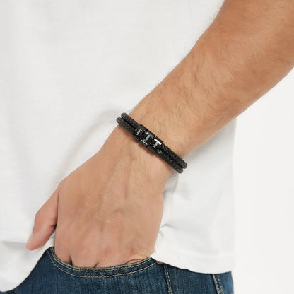 Toronto Men's Leather Bracelet