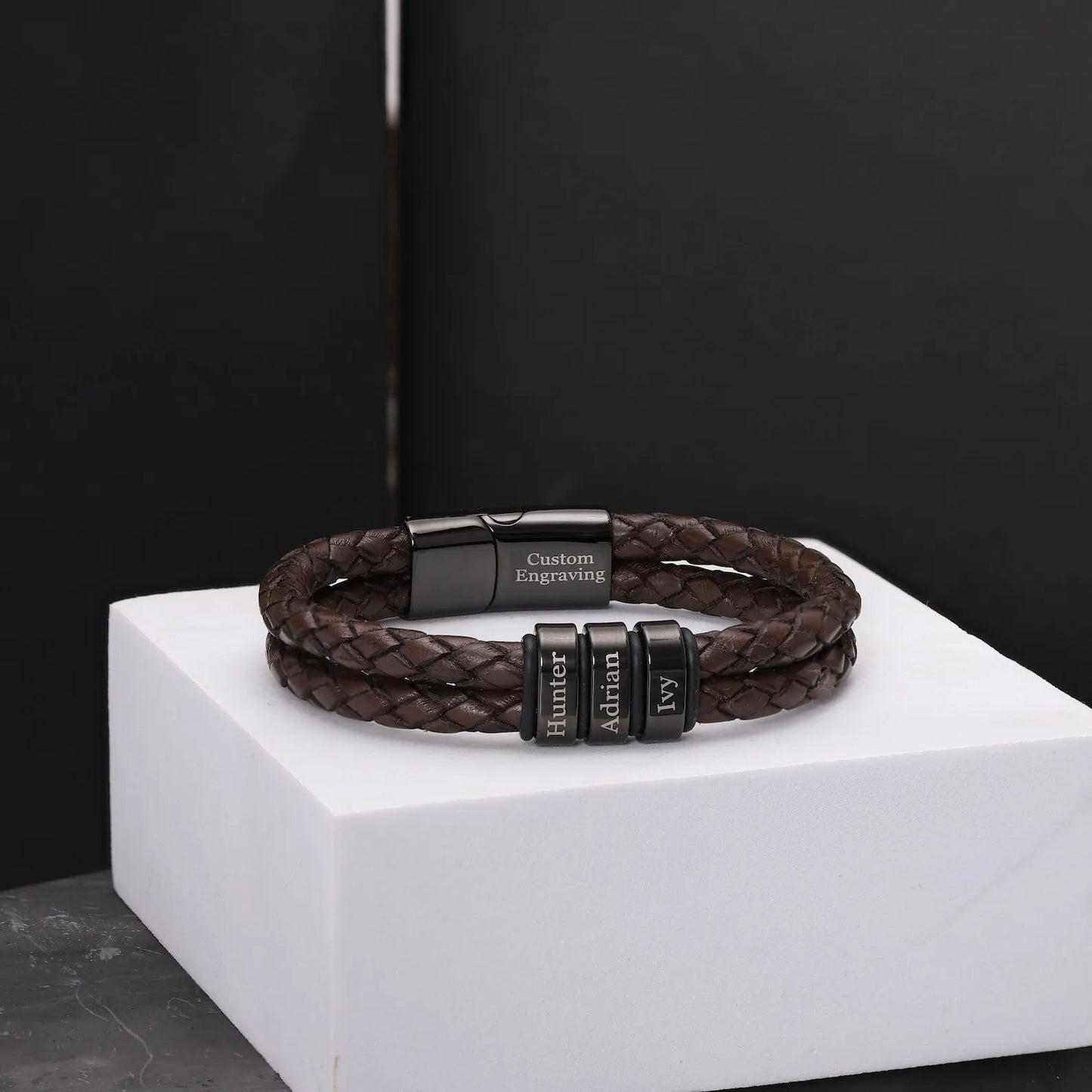 Toronto Men's Leather Bracelet