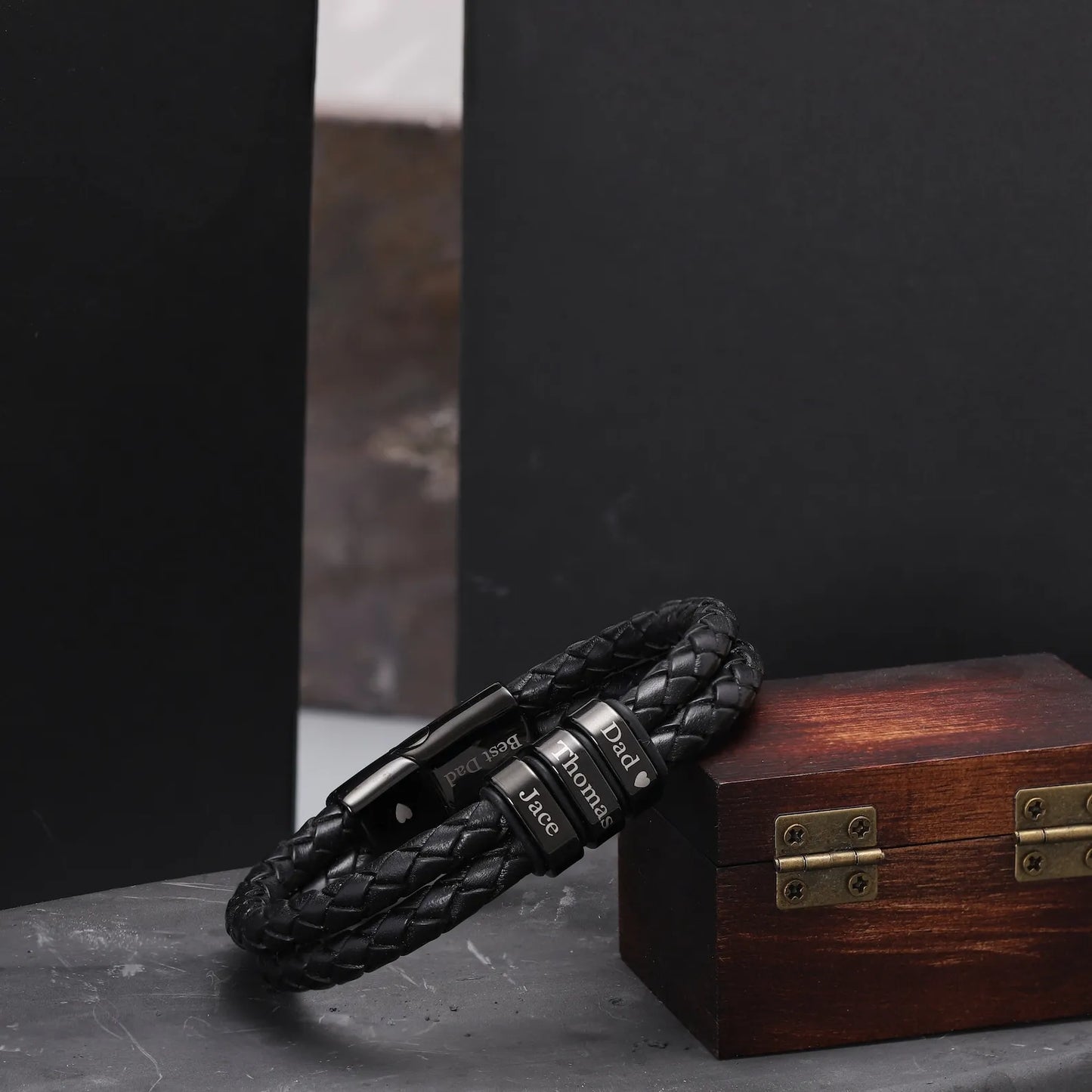 Toronto Men's Leather Bracelet