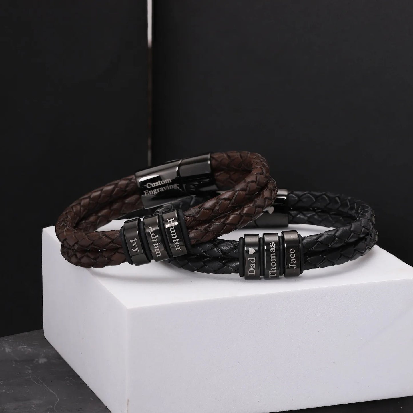 Toronto Men's Leather Bracelet